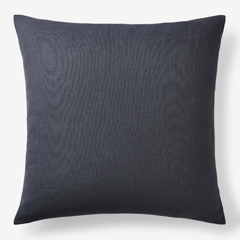 Texture Decorative Square Pillow Cover - Denim Indigo,  24 in. x 24 in.