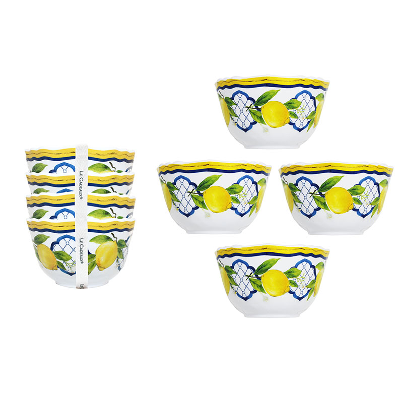 Palermo Melamine Dip Bowls, Set of 4