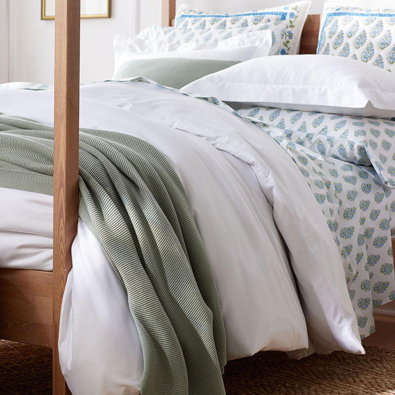 Premium Cool Supima® Cotton Percale Sham - White, Euro