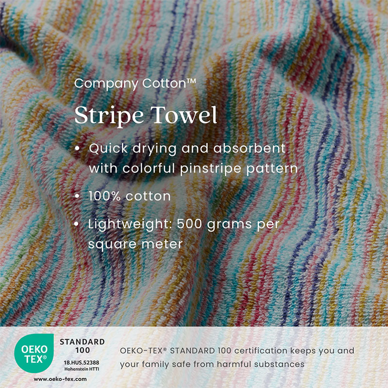 Stripe Bath Towel - Multi