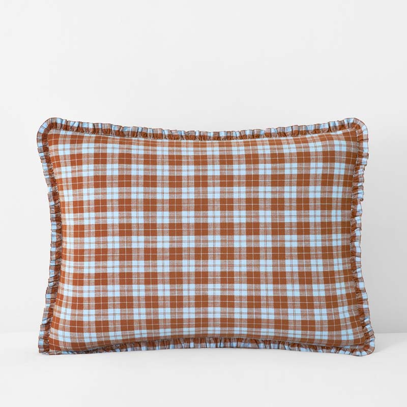 Classic Plaids Yarn-Dyed Cotton Sham - Harbor Plaid, Standard