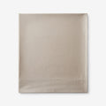 Premium Smooth Supima® Cotton Wrinkle-Free Sateen Flat Bed Sheet - Light Birch, King/Cal. King