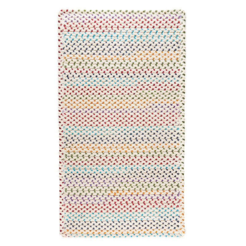 Dramatic Static Reversible Braided Rug - Multi, 3' x 5'