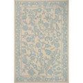 Arboretum Wool Rug - Aviary Periwinkle, 7' 9" x 9' 9"