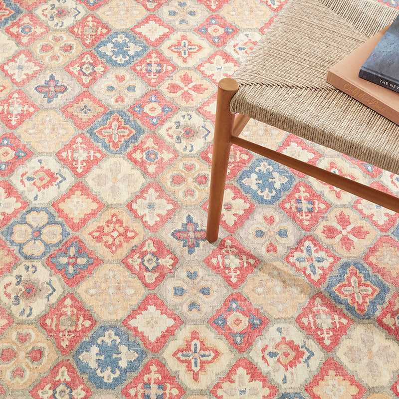 Pali Washable Rug - Multi, 5' x 8'