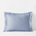 Premium Smooth Supima® Cotton Wrinkle-Free Sateen Sham - Blue Shadow, King