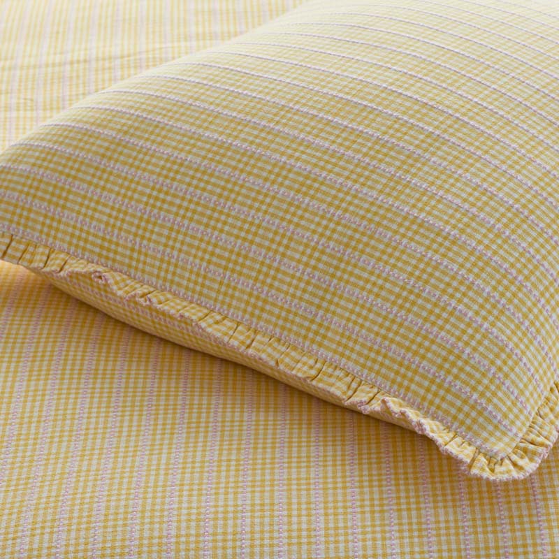 Classic Plaids Yarn-Dyed Cotton Sham - Soho Plaid, King