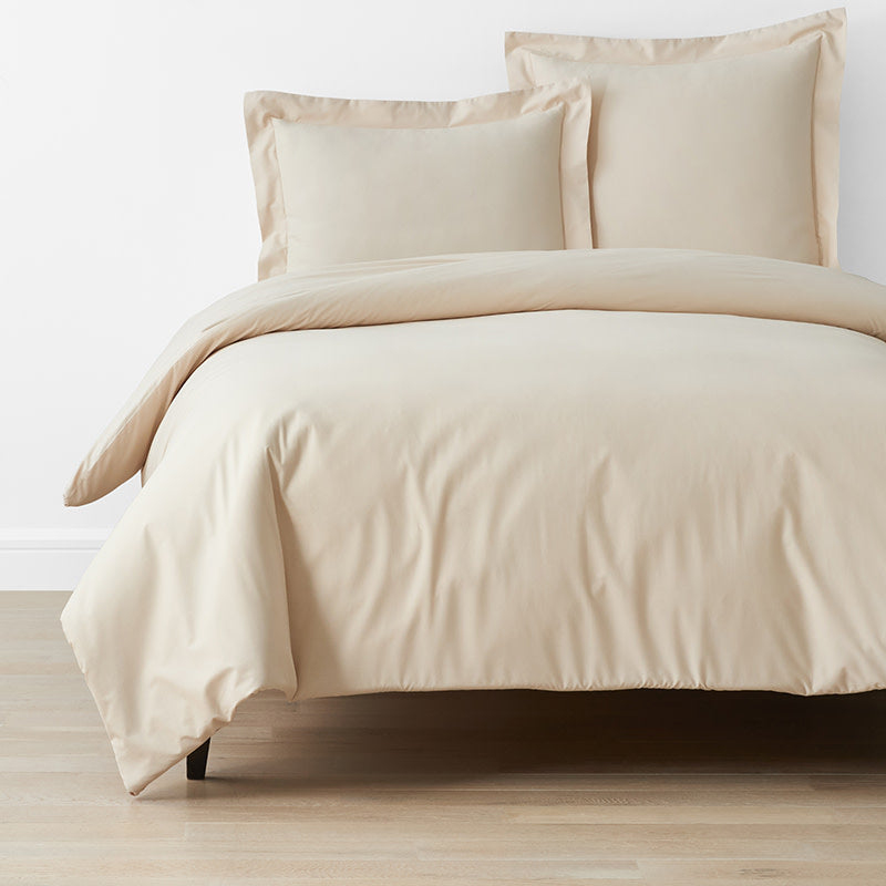 Brushed Cotton Duvet Cover - Sand, King/Cal King