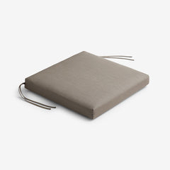 Replacement Knife Edge Chair Cushion - Taupe, 20 in. x 20 in.
