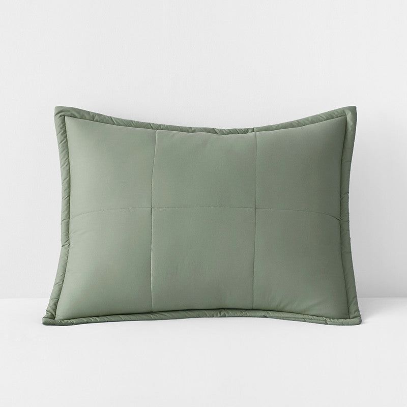 Quilted Sham - Thyme, Standard