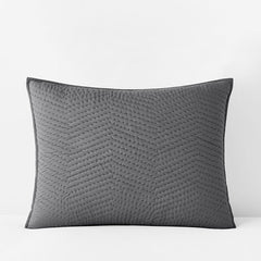 Voile Sham - Graphite, Standard