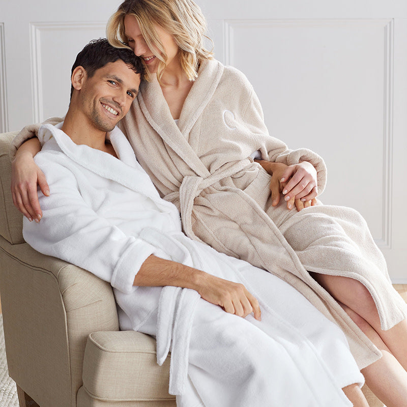 Women's Long Robe - Blue Sky, XXL