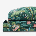 Peacock Classic Smooth Sateen Bed Sheet Set - Evergreen, Full