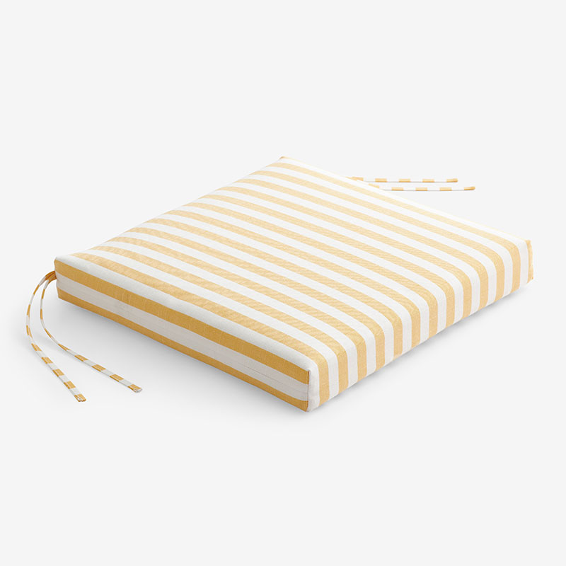 Replacement Knife Edge Chair Cushion - Sail Away Sunflower, 21 in. x 19 in.