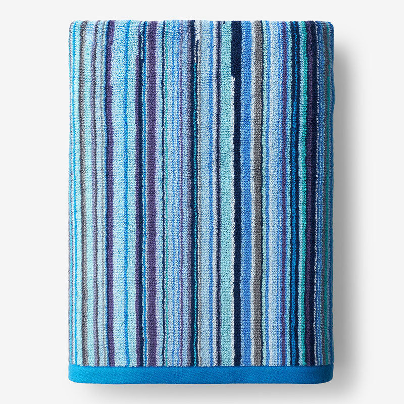 Rhythm Bath Sheet - Blue