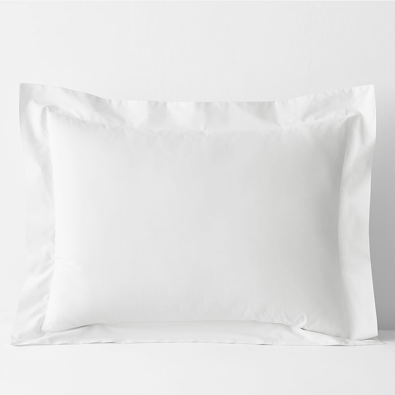 Classic Cool Cotton Percale Sham - White, Standard