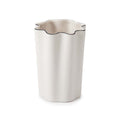 Scallop Tumbler - Cream and Black