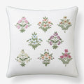 Estee Garden Decorative Square Pillow Cover - Green Multi