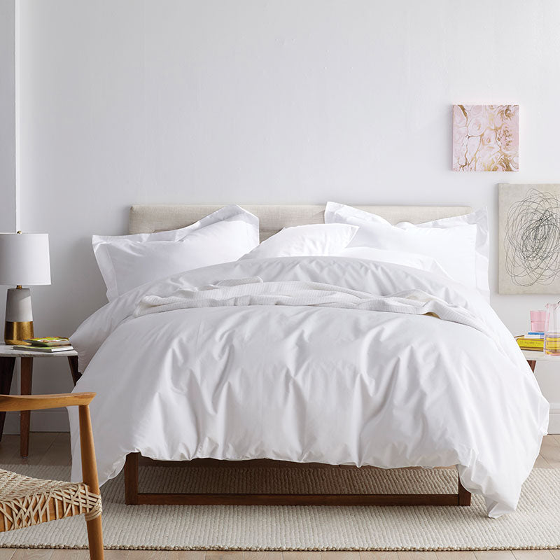 Classic Cool Cotton Percale Sham - Pale Blue, King