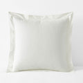 Premium Cool Supima® Cotton Percale Sham - Cream, Euro