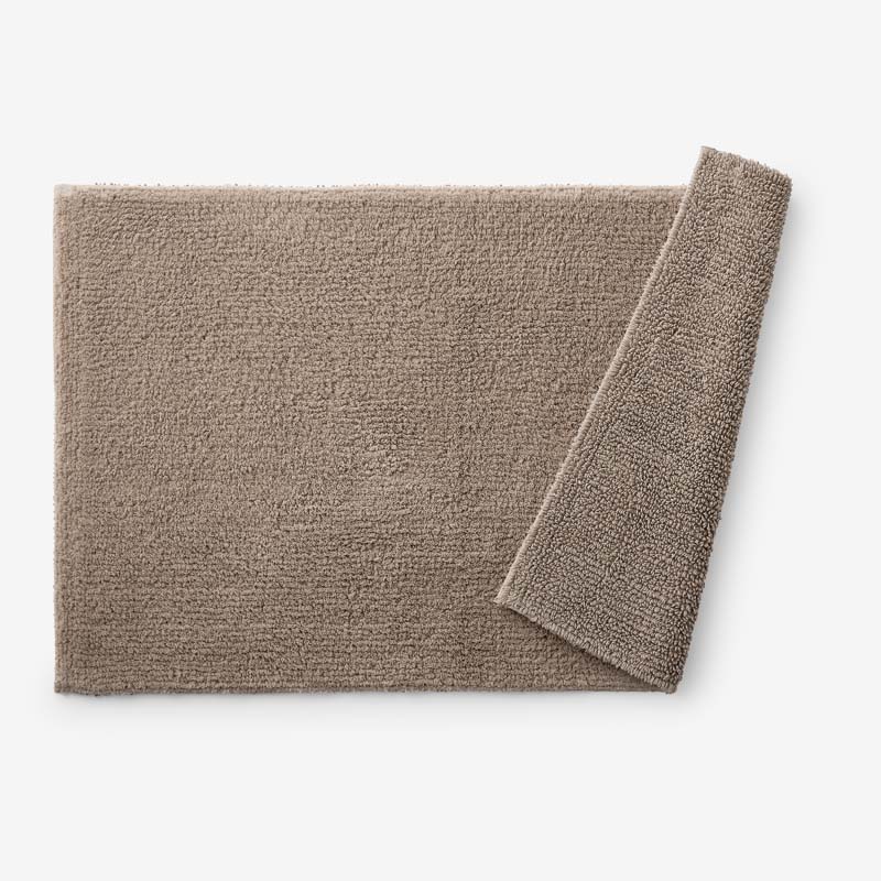 Plush Spa Solid Bath Rug - Mocha, 17 in. x 24 in.