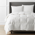 Premium Down and Wool Comforter - White, Full/Queen
