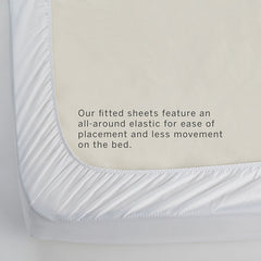 Amelia Classic Cool Cotton Percale Bed Sheet Set - Buttercup, King
