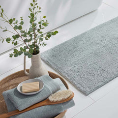 Plush Spa Solid Bath Towel - Seaspray