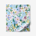 Garden Party Classic Cool Cotton Percale Flat Bed Sheet - Lilac, Full