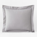 Classic Cool Organic Cotton Percale Solid Sham - Gray, Euro
