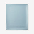 Premium Smooth Supima® Cotton Wrinkle-Free Sateen Flat Bed Sheet - Cloud, Queen