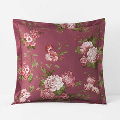 Victorian Bloom Premium Smooth Wrinkle-Free Sateen Sham - Rose Multi, Euro
