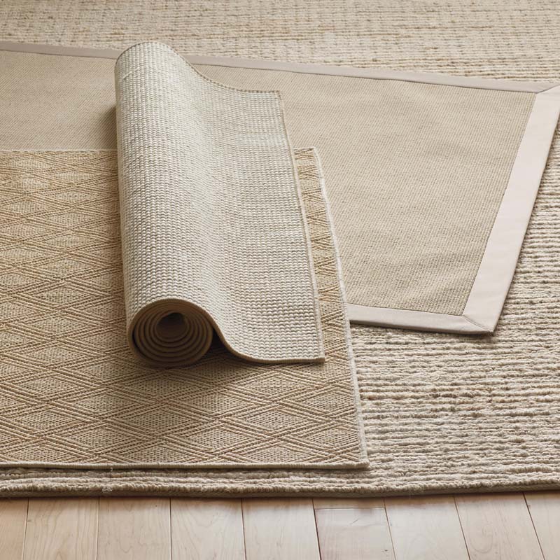 Dunes Handwoven Jute Rug - Ivory, 3' x 5'