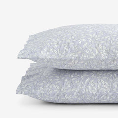 Whispering Petal Classic Smooth Sateen Pillowcase Set - Lilac, King