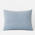 Tinsley Leaf Quilted Sham - Blue, King