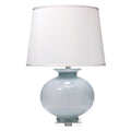 Cornflower Blue Glass Table Lamp - OS