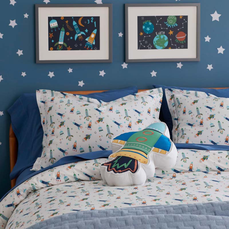 Decorative Shaped Pillow - Rocket