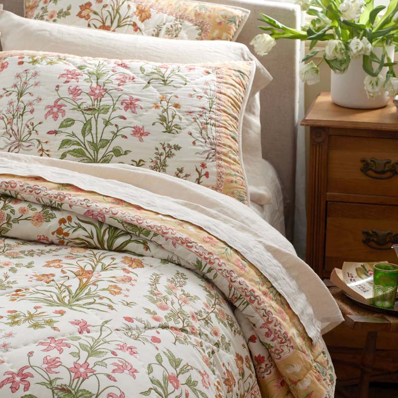Myesha Quilted Sham - Gold, King