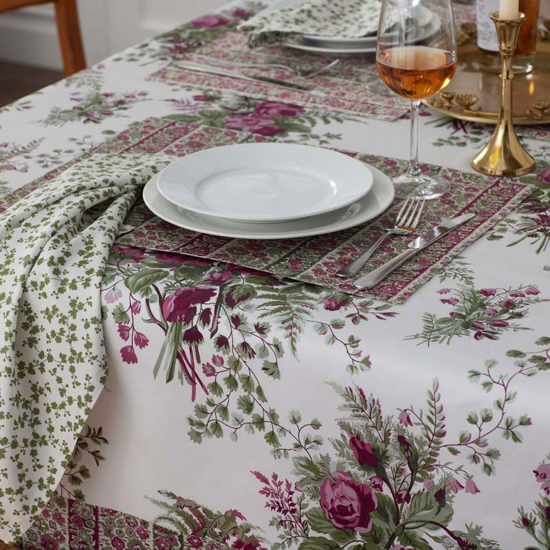 Antara Tablecloth - Red, 70 in. x 108 in.