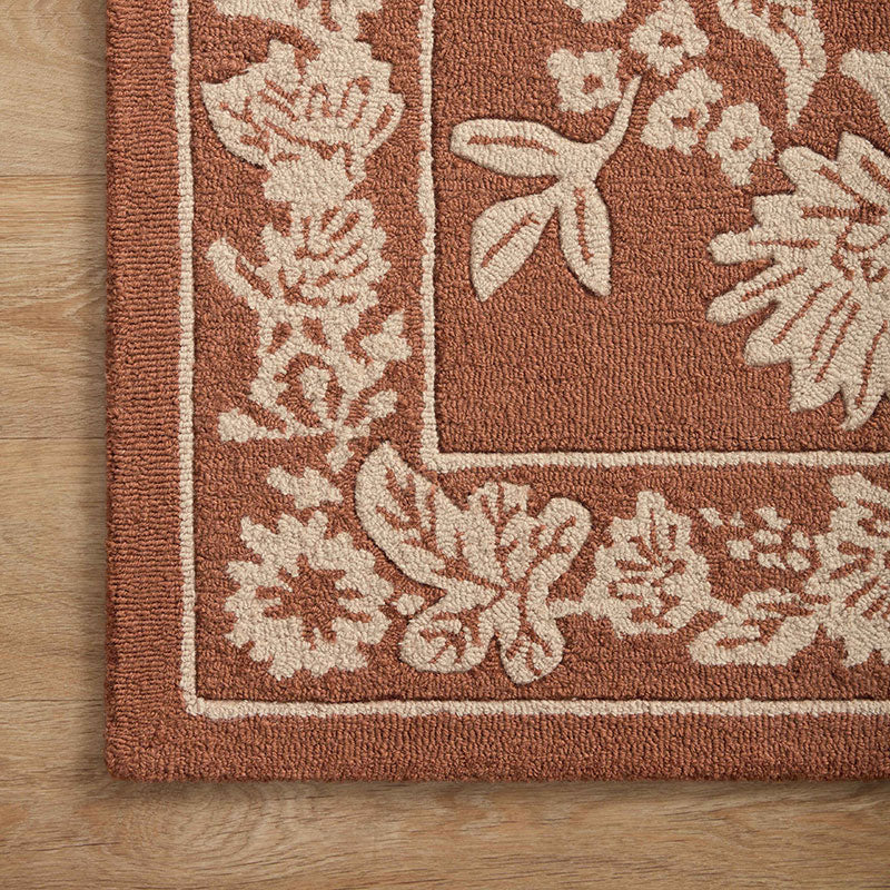 Arboretum Wool Rug - Aviary Amber, 2' 6" x 7' 6" Runner