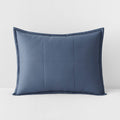 Quilted Sham - Smoke Blue, Standard