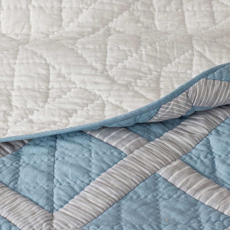 Bahati Quilted Sham - Blue Multi, Standard