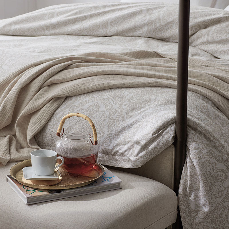 Gossamer Cotton Blanket - Linen, King/Cal. King