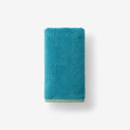 Reversible Solid Hand Towel - Teal Blue