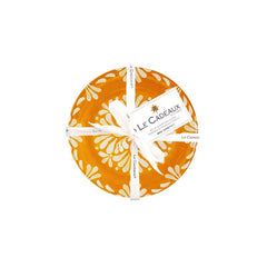 Paloma Appetizer Plates, Set of 4 - Orange