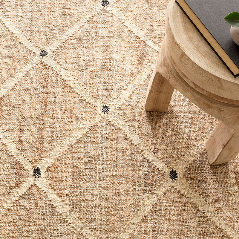 Kali Handwoven Jute Rug - Brown, 5' x 8'