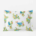 Summer Prints Classic Cool Cotton Percale Sham - Bird Days, Standard