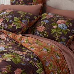 Veena Reversible Quilted Sham - Brown, Standard