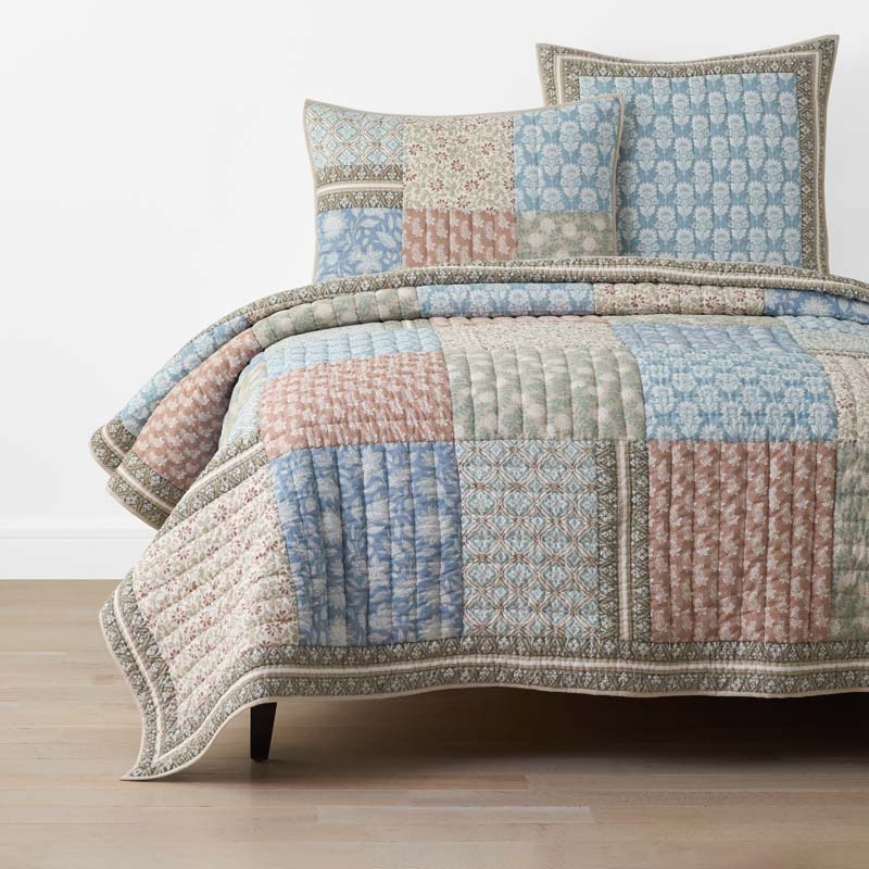 Anvitha Patchwork Quilt - Multi, King/Cal. King