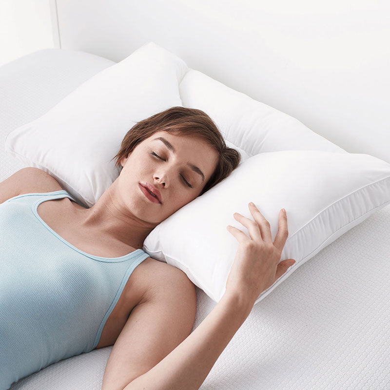 Duo Sleep Neck Posture Pillow - White
